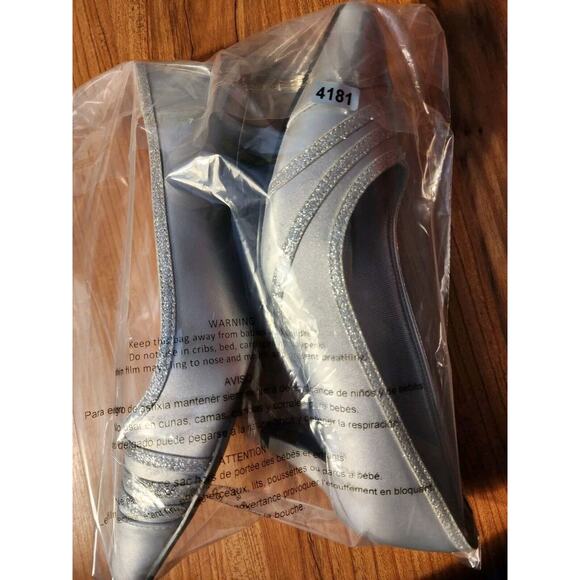 Easy Street Alive 5 Dance Flex Heels Size 7.5 W *flaws - Picture 13 of 13